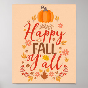 Alles Gute zum Fall Poster