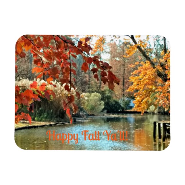 Alles Gute zum Fall Ya'll! Magnet (Horizontal)