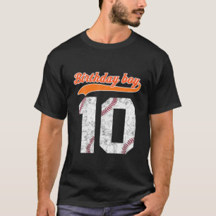 Alles Gute zum Geburtstag 10. 10. Geburtstag alter T-Shirt