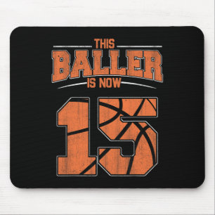 Alles Gute zum Geburtstag 15 Jahre alt Bysketbyll Mousepad