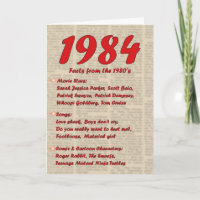 Alles Gute zum Geburtstag 1984 Geburtsjahr