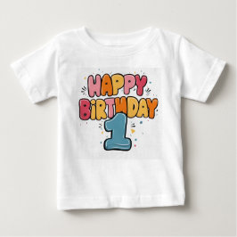 Alles Gute zum Geburtstag - 1. Geburtstag Baby T-shirt
