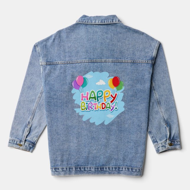 Alles Gute zum Geburtstag!-23769 Jeansjacke (Rückseite)