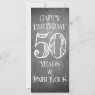 Alles Gute zum Geburtstag - 50 Jahre & Fabelhaft