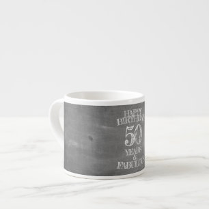 Alles Gute zum Geburtstag - 50 Jahre & Fabelhaft Espressotasse