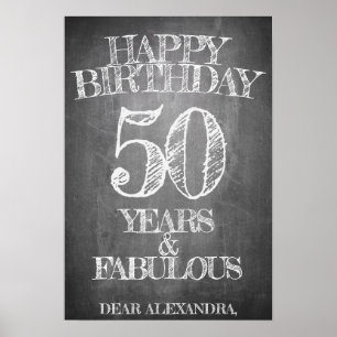 Alles Gute zum Geburtstag - 50 Jahre & Fabelhaft Poster