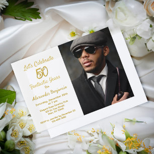 Alles Gute zum Geburtstag 50 Jahre Foto 50 Party