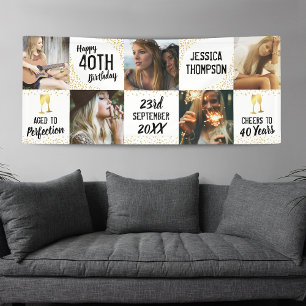 Alles Gute zum Geburtstag 5 Foto Erwachsene Banner