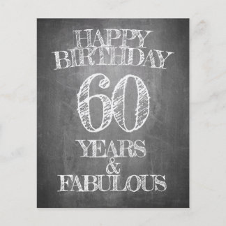 Alles Gute zum Geburtstag - 60 Jahre & Fabulous in