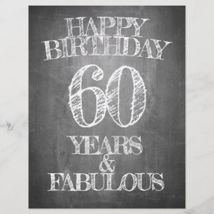 Alles Gute zum Geburtstag - 60 Jahre & Fantastisch