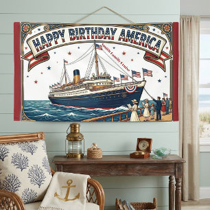Alles Gute zum Geburtstag America Familienkreuzfah Banner