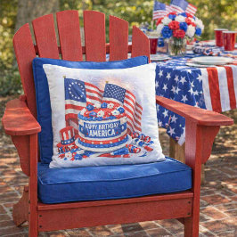 Alles Gute zum Geburtstag Amerika 250 Patriotisch Kissen