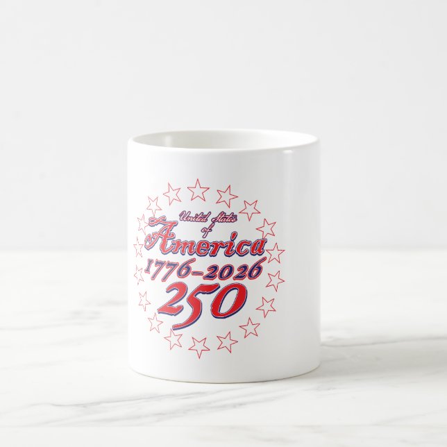 Alles Gute zum Geburtstag Amerika Kaffeetasse (Mittel)
