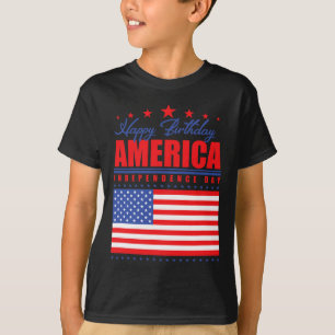 Alles Gute zum Geburtstag Amerika Unabhängigkeitst T-Shirt