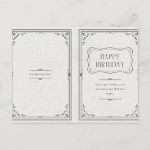 Alles Gute zum Geburtstag an jemanden Außergewöhnl Postkarte