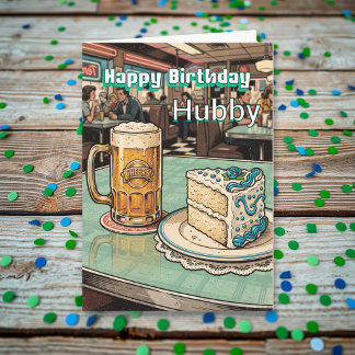 Alles Gute zum Geburtstag an meinen Ehemann| Lusti Karte