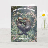 Alles Gute zum Geburtstag an meinen Otter-Halb 
