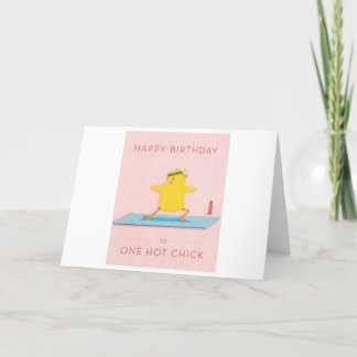 Alles Gute zum Geburtstag auf eine Hot Chick Card Dankeskarte