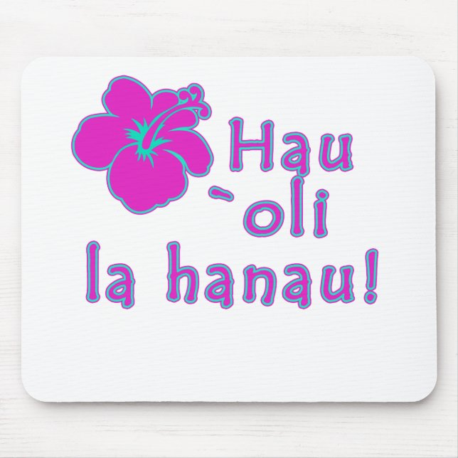 Alles Gute zum Geburtstag auf Hawaiianer Mousepad (Vorne)