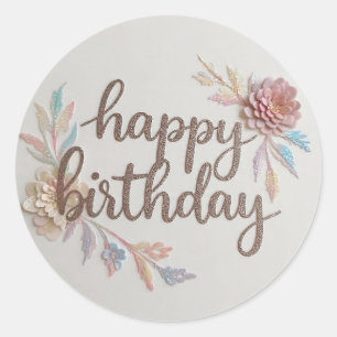 Alles Gute zum Geburtstag Aufkleber