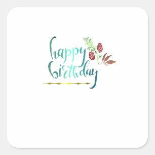 Alles Gute zum Geburtstag Aufkleber