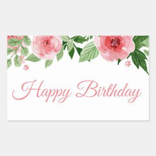 Alles Gute zum Geburtstag Aufkleber