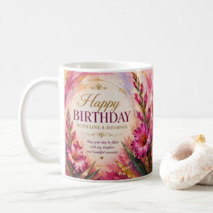 Alles Gute zum Geburtstag August Geburtsblumen Gla Kaffeetasse