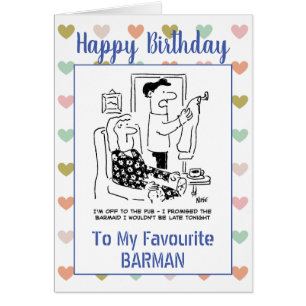 Alles Gute zum Geburtstag Barman