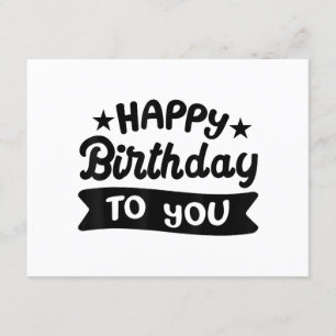 Alles Gute zum Geburtstag Begleitkarte