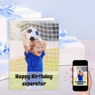 Alles Gute zum Geburtstag Benutzerdefiniertes Foto Karte