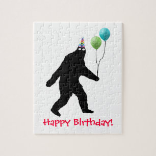 Alles Gute zum Geburtstag Bigfoots! Puzzle