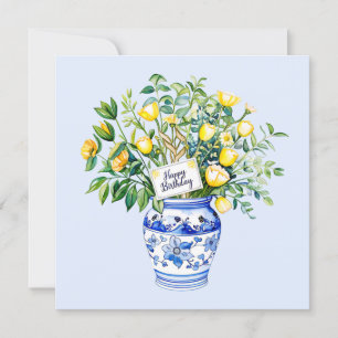 Alles Gute zum Geburtstag & Blumenstrauß Karte