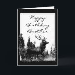 Alles Gute zum Geburtstag, Brother Vintag Stag, Hi Karte<br><div class="desc">Alles Gute zum Geburtstag,  Brother Vintag Stag,  Hirsche,  Wildtiere,  Natur</div>