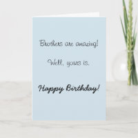 Alles Gute zum Geburtstag Bruder Erstaunlich Humo