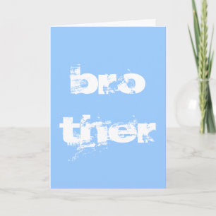 Alles Gute zum Geburtstag Bruder Karte