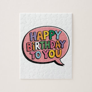 Alles Gute zum Geburtstag Bubble Puzzle