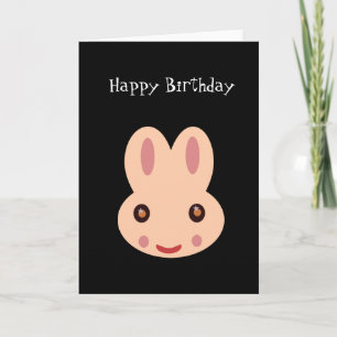 Alles Gute zum Geburtstag: Bunny Karte