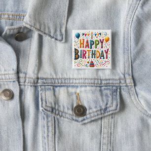 Alles Gute zum Geburtstag Button