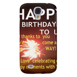 Alles Gute zum Geburtstag Galaxy S4 Hülle