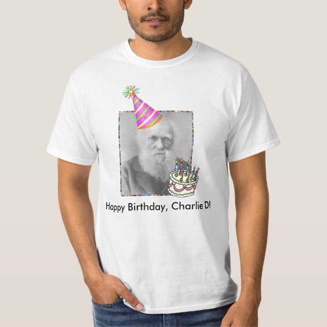 Alles Gute zum Geburtstag, Charlie D! T-Shirt (Vorderseite)