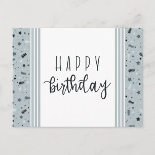 Alles Gute zum Geburtstag, Chiropraktik Postkarte