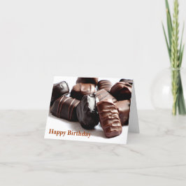 Alles Gute zum Geburtstag!! Chocolate Grußkarte Nr Karte