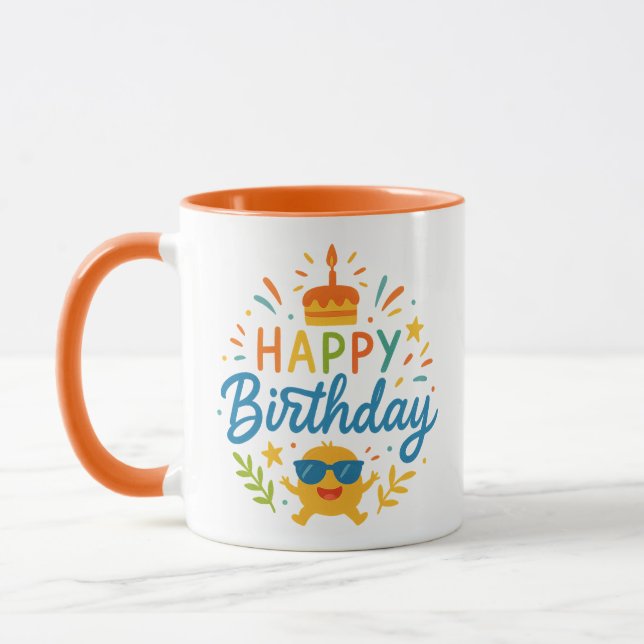 Alles Gute zum Geburtstag | Cute Sunshine Combo Ta Tasse (Links)