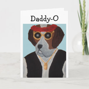 Alles Gute zum Geburtstag, Daddy-O Saint Bernard T Karte