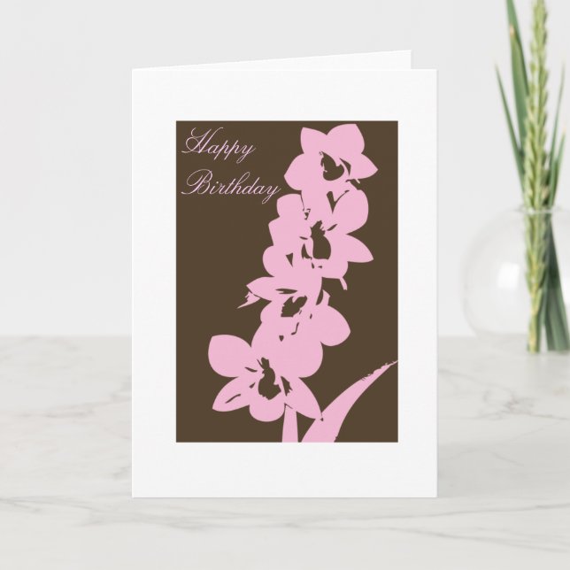 Alles Gute zum Geburtstag Dankeskarte (Vorderseite)