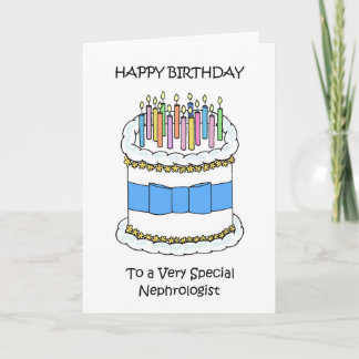 Alles Gute zum Geburtstag dem Nephrologen Karte