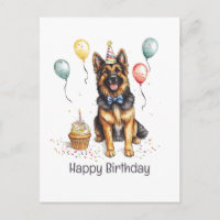 Alles Gute zum Geburtstag Deutscher Schäferhund