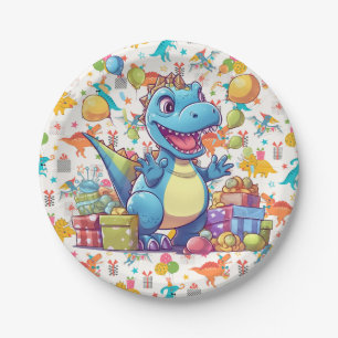Alles Gute zum Geburtstag Dinosaurier  Pappteller