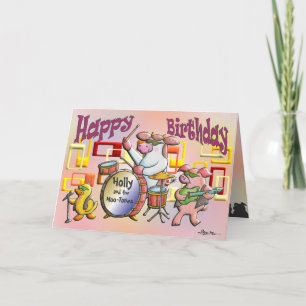 Alles Gute zum Geburtstag!  Du Rock! Karte