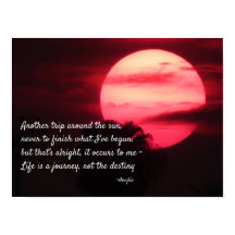 Alles Gute zum Geburtstag - Eine weitere Reise um